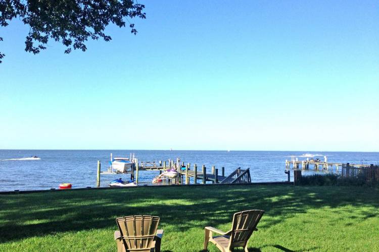 A waterfront view in Annapolis